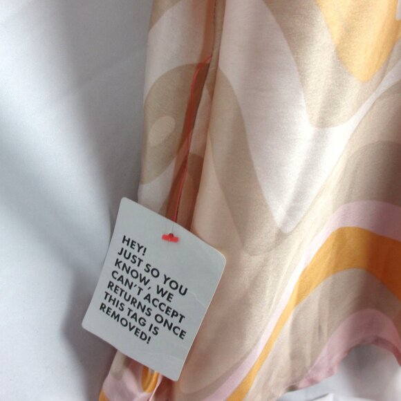 Asos Dress Midi Pastel Floral Shirred  Boho Size 10 NWT Romantic Flow Ethereal - Picture 9 of 9